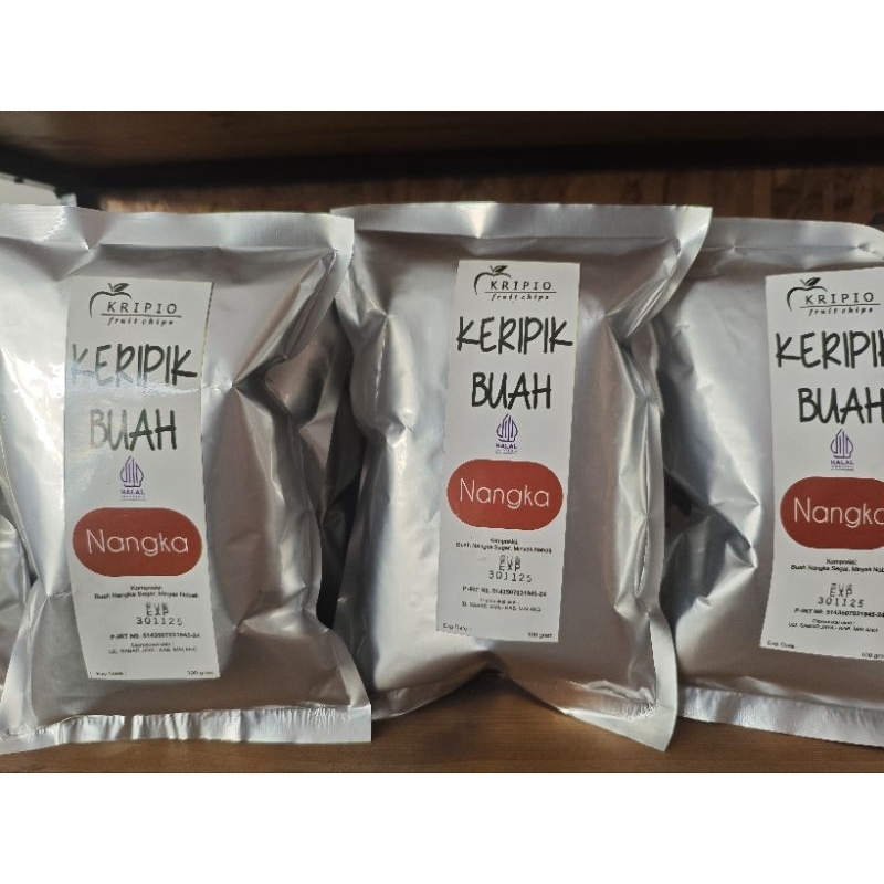 

Keripik Nangka KRIPIO 100 gram kripik buah Malang