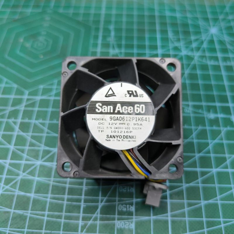 KIPAS FAN HIGH SPEED 6X6CM 12V 0.95 AMPER