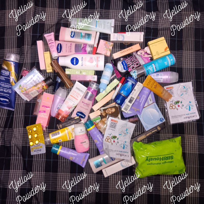 SALE SKINCARE & MAKEUP MURAH PART 1 ESQA VASELINE CARESO EMINA SAFI AMATERASUN PONDS LIPSTICK SUNSCR