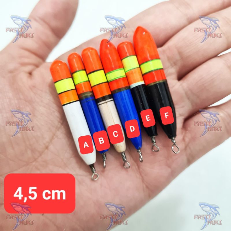 Pelampung Pancing Pensil ujung kili lilit 4,5 cm / 1 pcs / pelampung pensil / pelampung ikan patin i