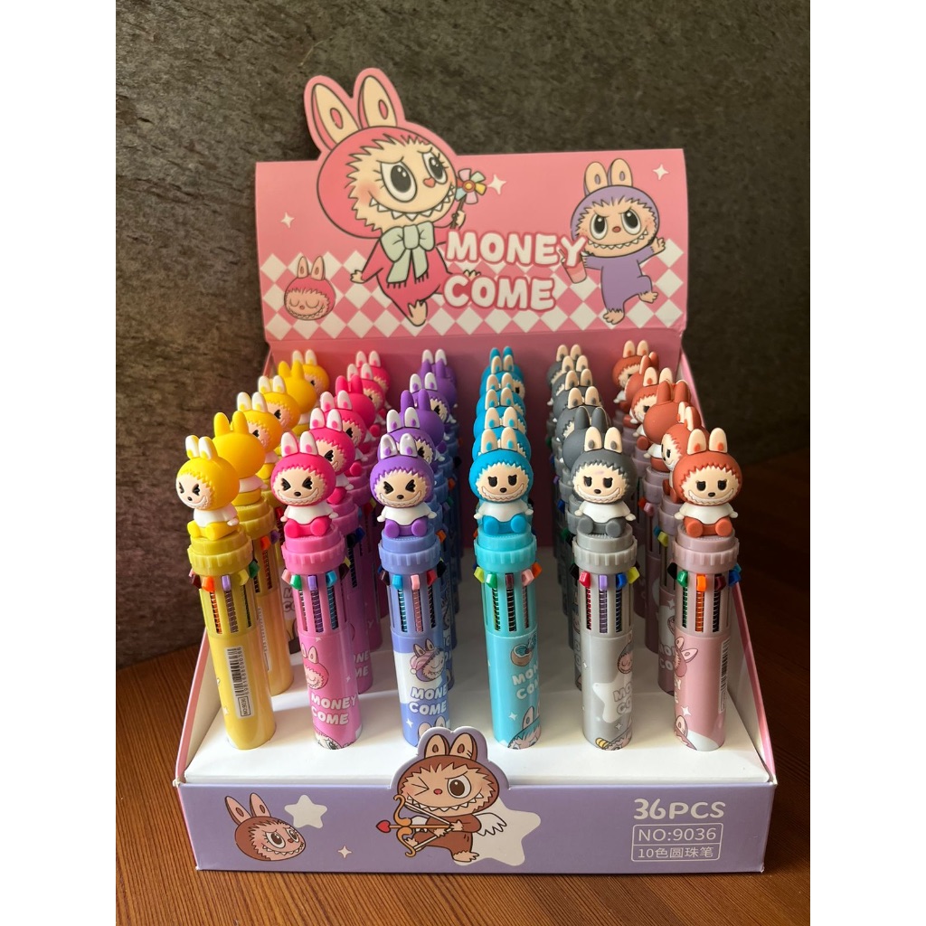 

Pen Labubu 10 Warna Pulpen Cetek 10 Warna Labubu