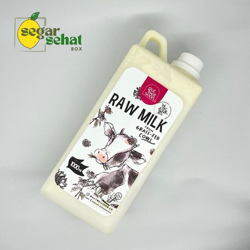 

RAW COW MILK SUSU SAPI GRASSFED 1L - GUT WELL SOON