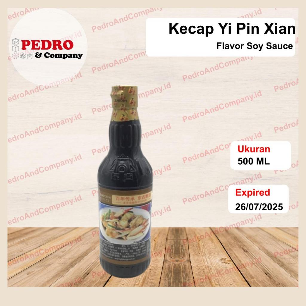 

Kecap DONG GU YI PIN XIAN delicate flavor soy sauce 500 ml kecap asin