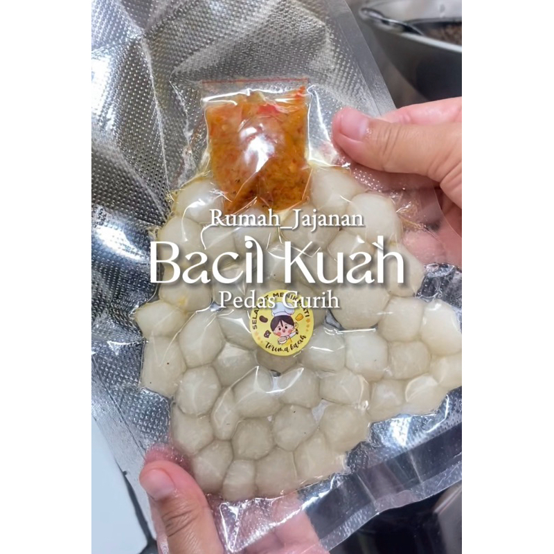 

BACIL KUAH PEDAS GURIH INSTAN (Cilok mini)