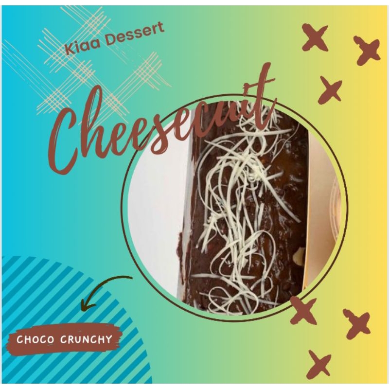 

Cheesecuit variasi toping