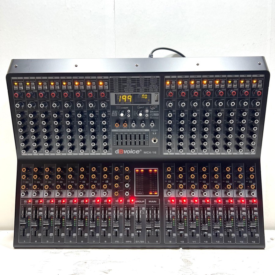 MIXER 16 CHANNEL DB VOICE MCX 16 ORIGINAL