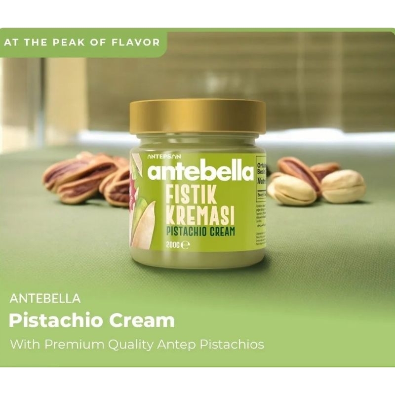 

ANTEBELLA PISTACHIO CREAM 30% 200GR