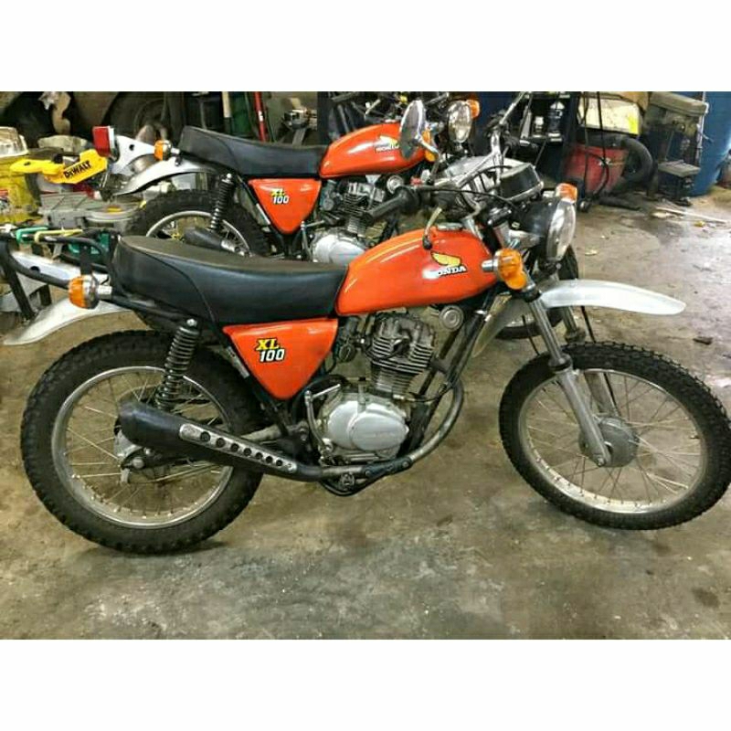 sticker set honda xl100 new
