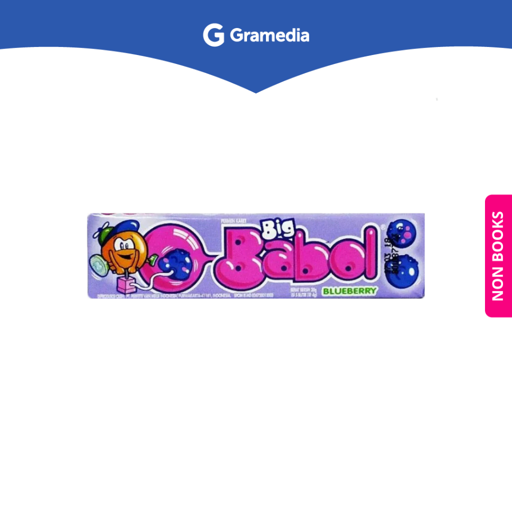 

Gramedia Depok - BIG BABOL STICK BLUEBERRY
