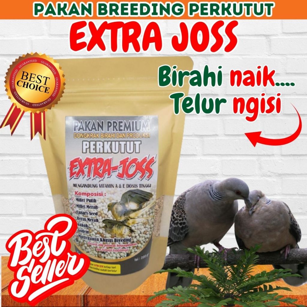 EXTRA JOSS PAKAN TERNAK BREEDING DONGKRAK BIRAHI DAN PRODUKSI BURUNG PERKUTUT AGAR CEPAT BERTELUR