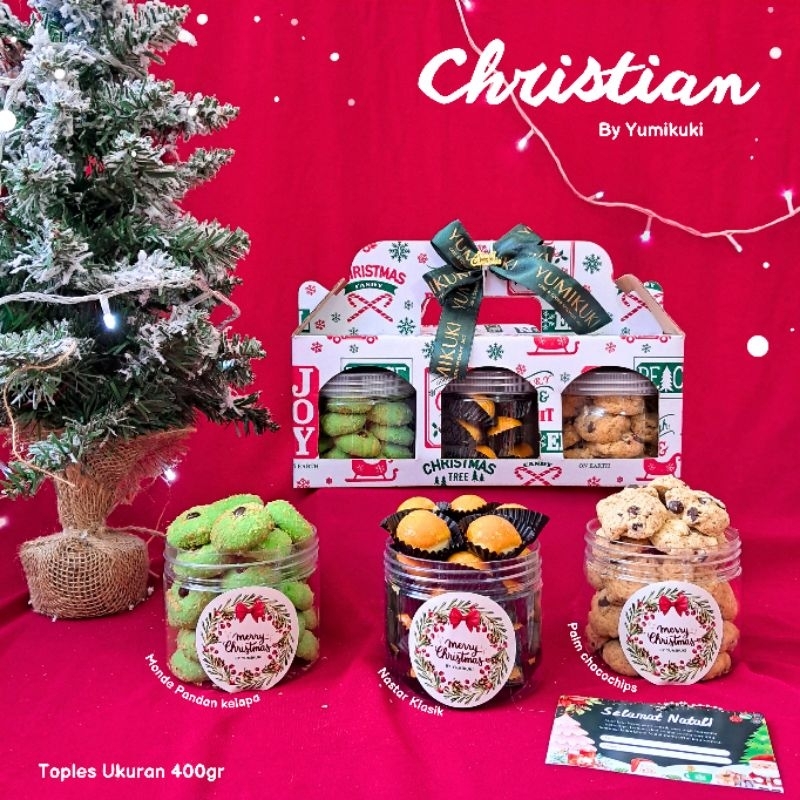 

Paket Cookies Hampers Natal [Paket Christian] by YUMIKUKI