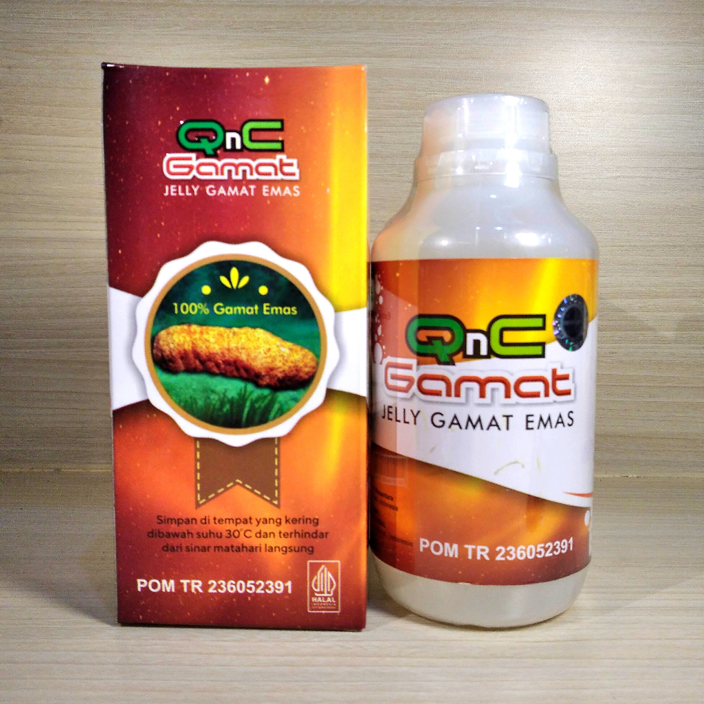 QNC Jelly Gamat Emas 100% Gamat Gold ASLI Original