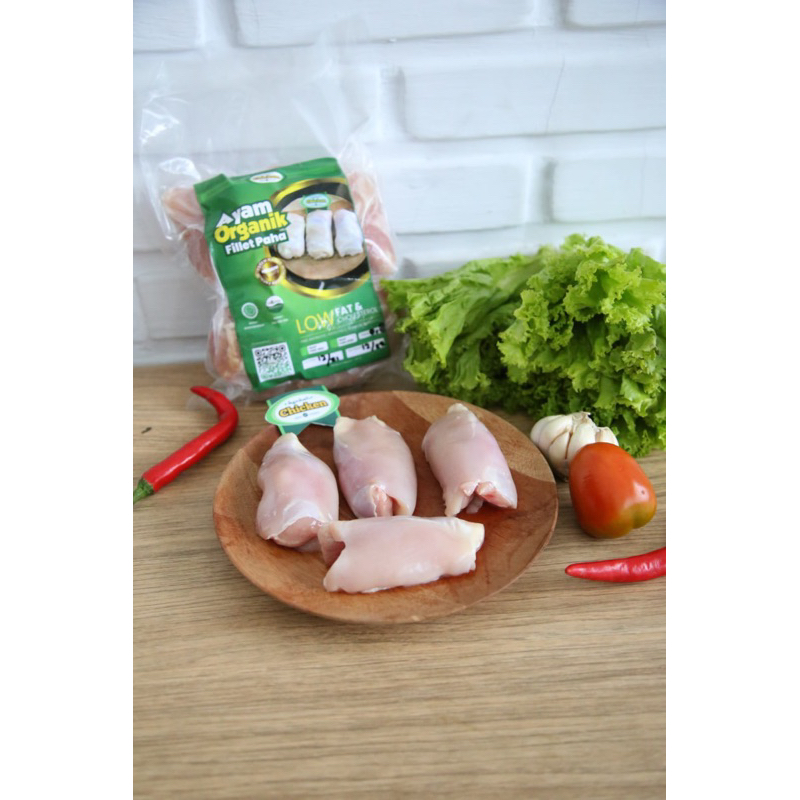 

FILLET PAHA AYAM ORGANIK BY BERKAH CHICKEN 500gram