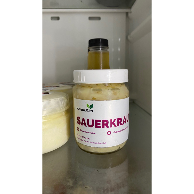 

SAUERKRAUT FERMENTED FOODS PROBIOTIK ALAMI BY NATURA MART SAMARINDA