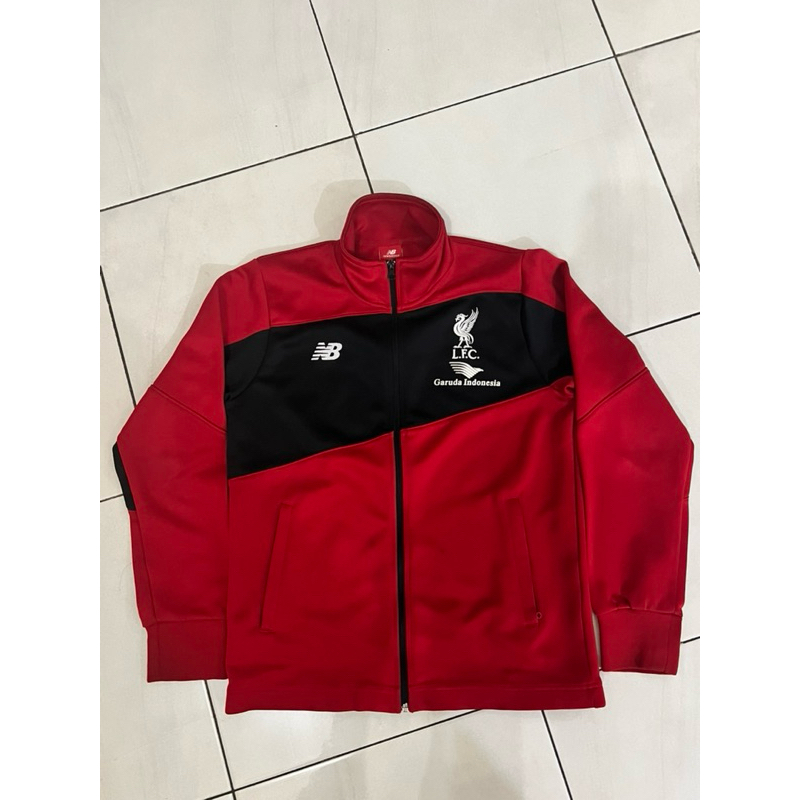 Training tracktop new balance jersey Liverpool garuda indonesia