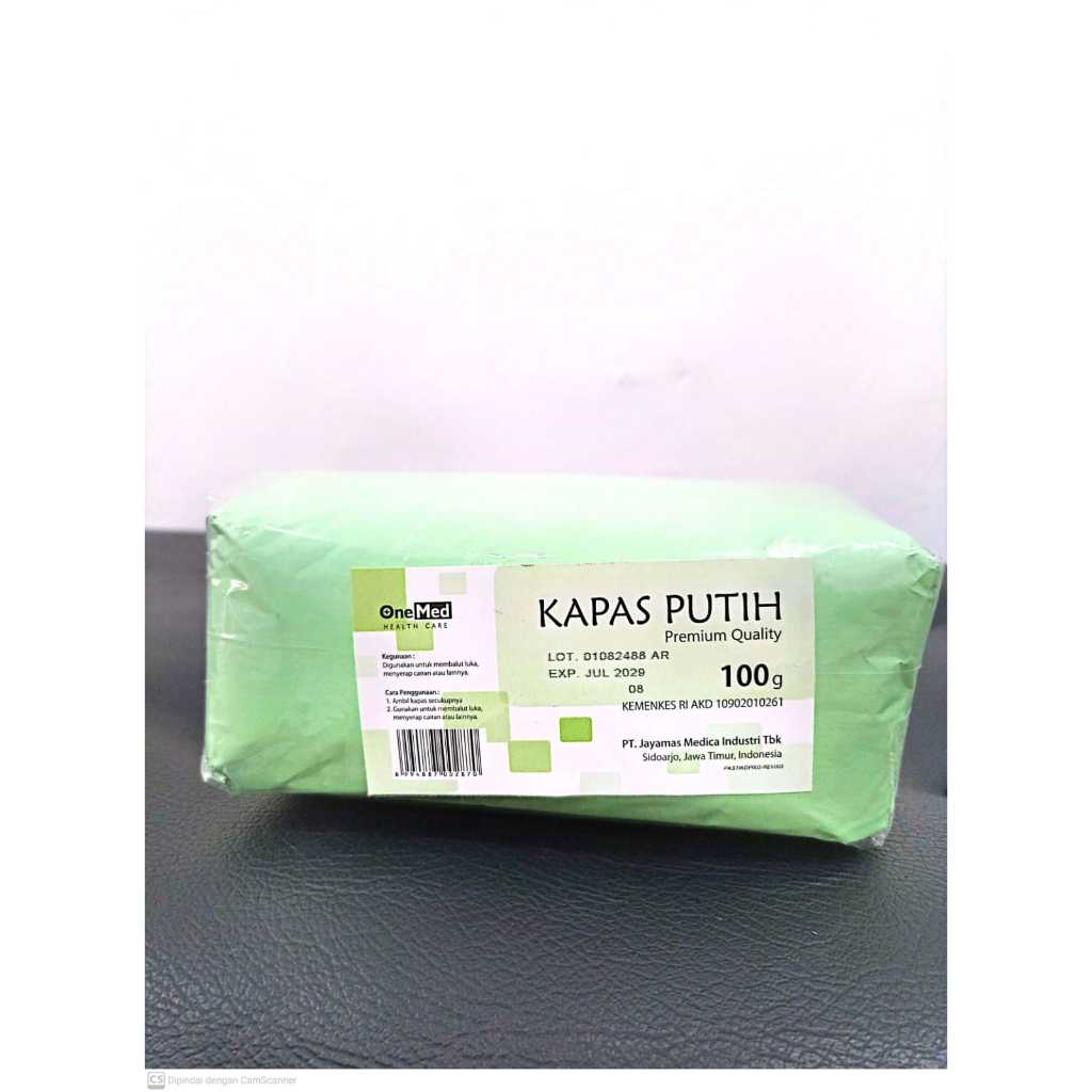 Kapas putih onemed / kapas pembatul / kapas luka