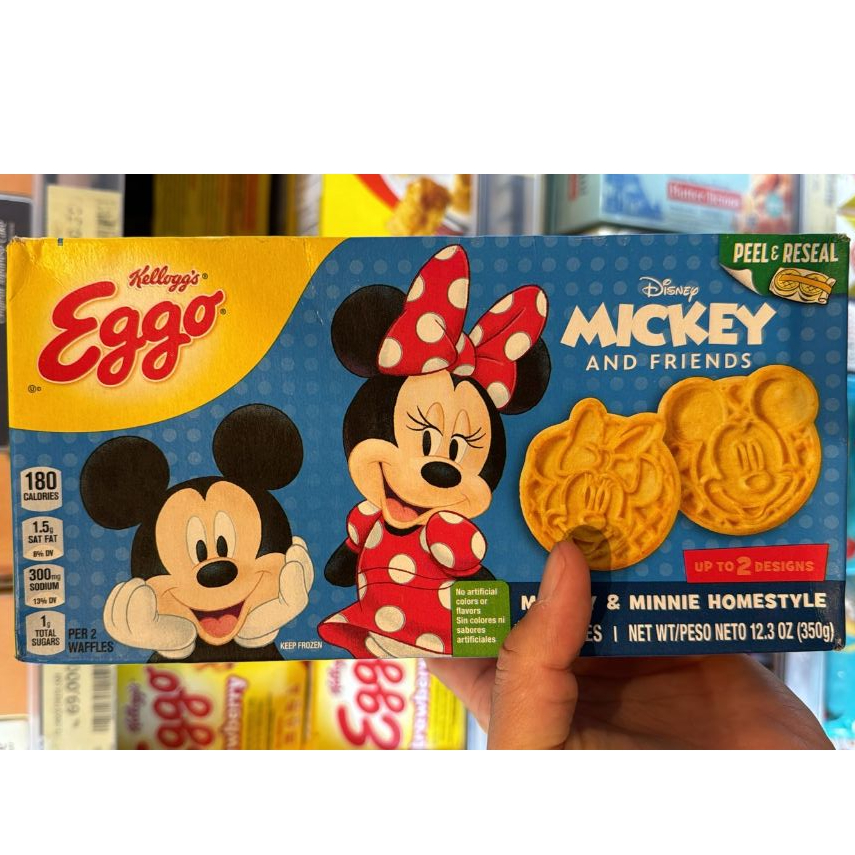 

Kellogg's Eggo Mickey & Minnie Homestyle