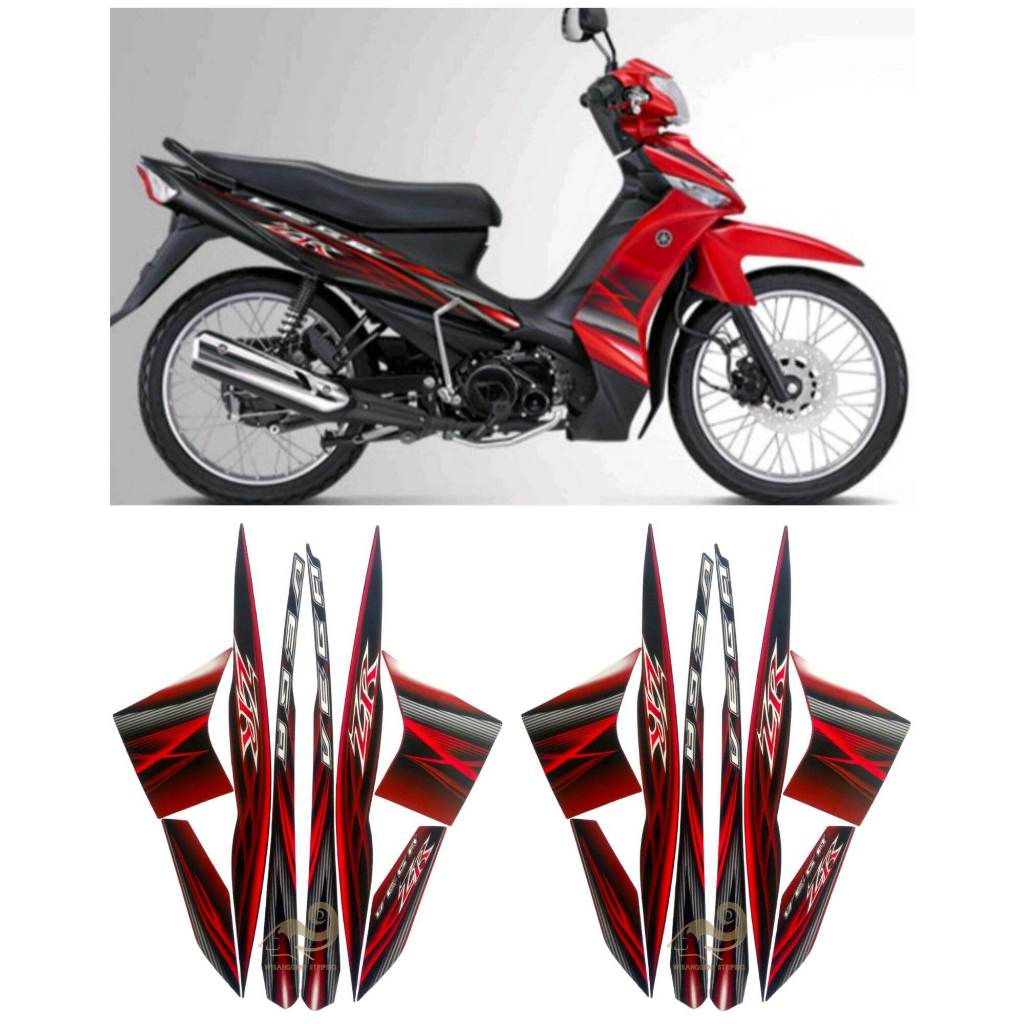 striping lis motor yamaha vega zr 2012