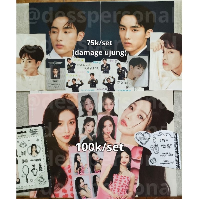 [BacaDeskripsi] SG22 Winwin NCT WayV SG24 Joy Red Velvet