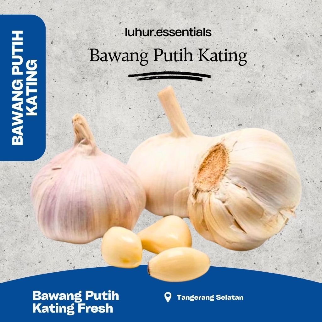 

Bawang Putih Kating - Fresh dan Berkualitas - 250 Gram