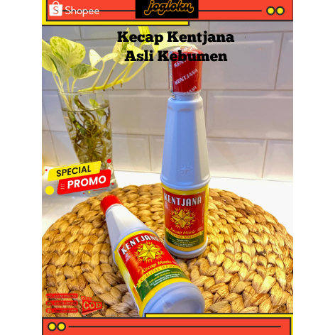 

KENTJANA KECAP MANIS BOTOL 220ML ASLI KEBUMEN
