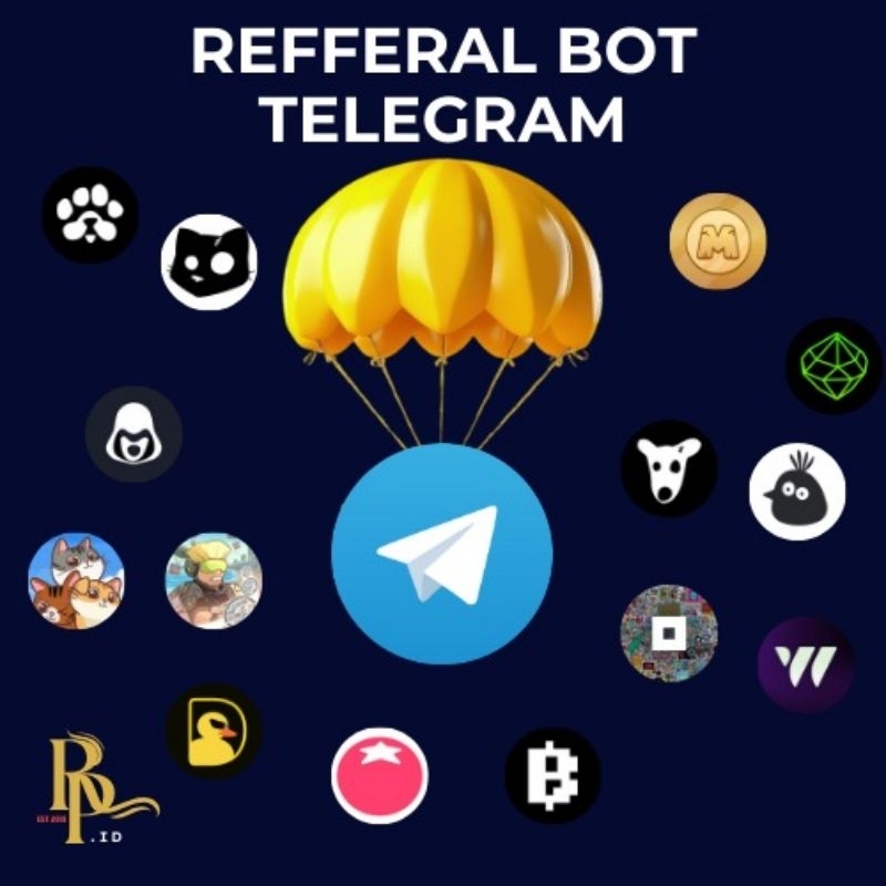 JASA REFFERAL BOT TELEGRAM AIRDROP