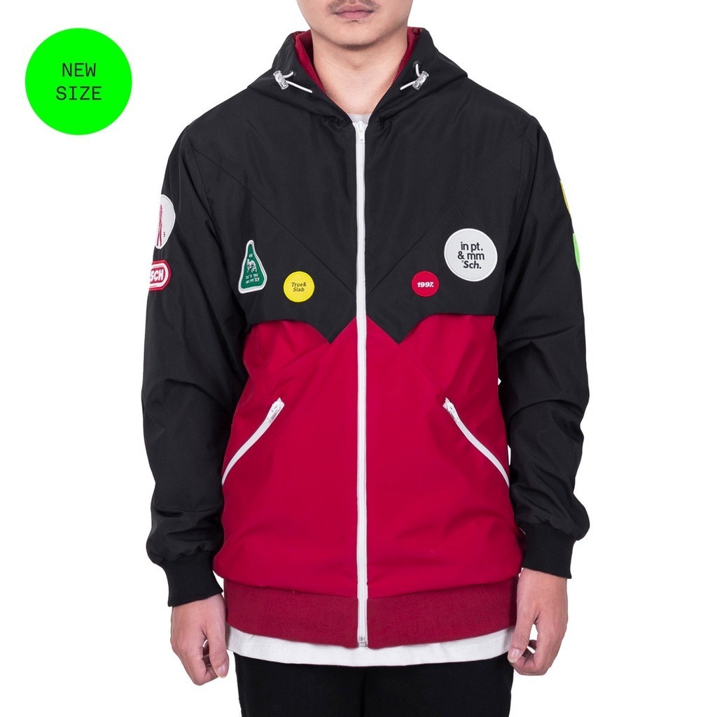SCH JACKET WOODY WBJ BLACK-RED"