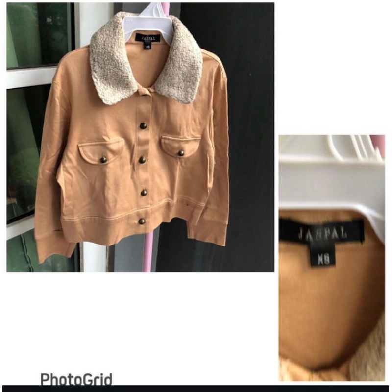 jaket anak perempuan kerah bulu