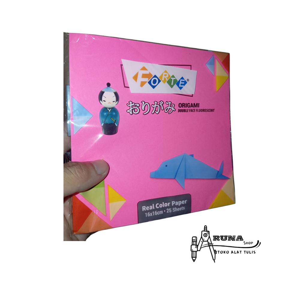 

KERTAS LIPAT ORIGAMI WARNA WARNI 16X16 GROSIR MURAH