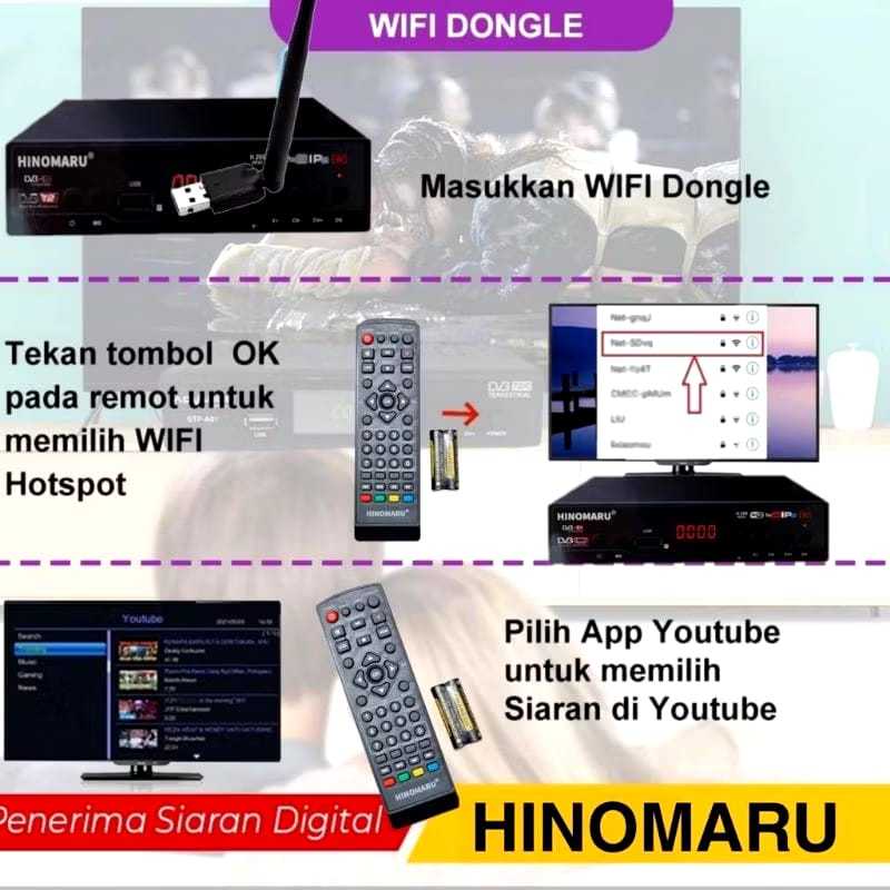 STB HINOMARU/ set top box hinomaru