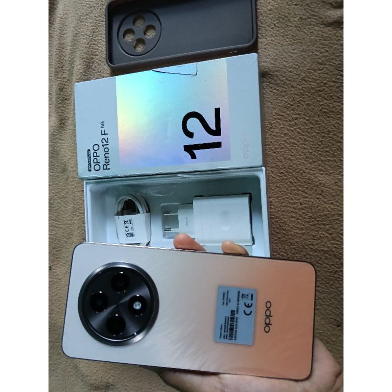 Oppo Reno 12F 5G ram12 rom256gb second mulus