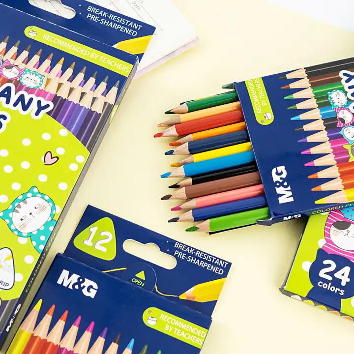 

Miniso x M&G Stationery Pencil Color So Many Cats / Pensil warna mewarnai menggambar
