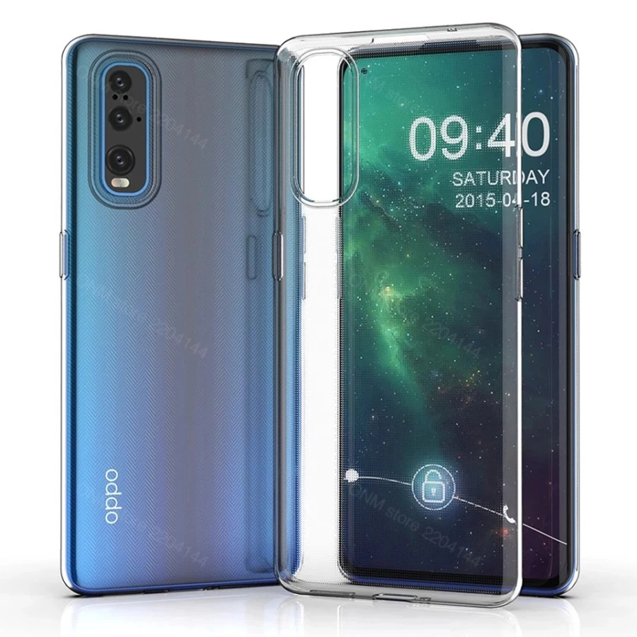 OPPO RENO 3 PRO ULTRA THIN CLEAR TRANSPARENT CASE