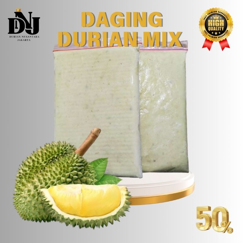 

DAGING DURIAN MIX SUSU SERAT HALUS