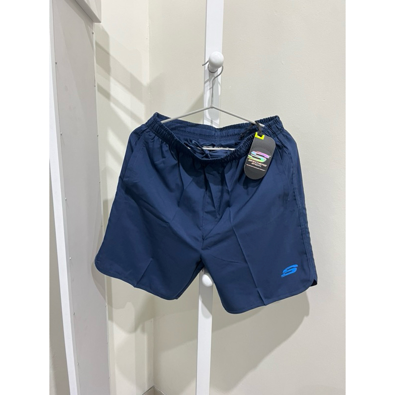 Celana parasut skechers navy sale 70% ukuran M ori sport station