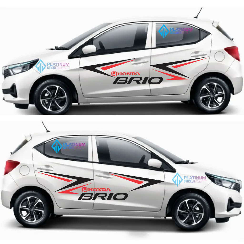 Stiker mobil HONDA ALL NEW BRIO stiker mobil brio sticker brio stya sticker all new brio satya