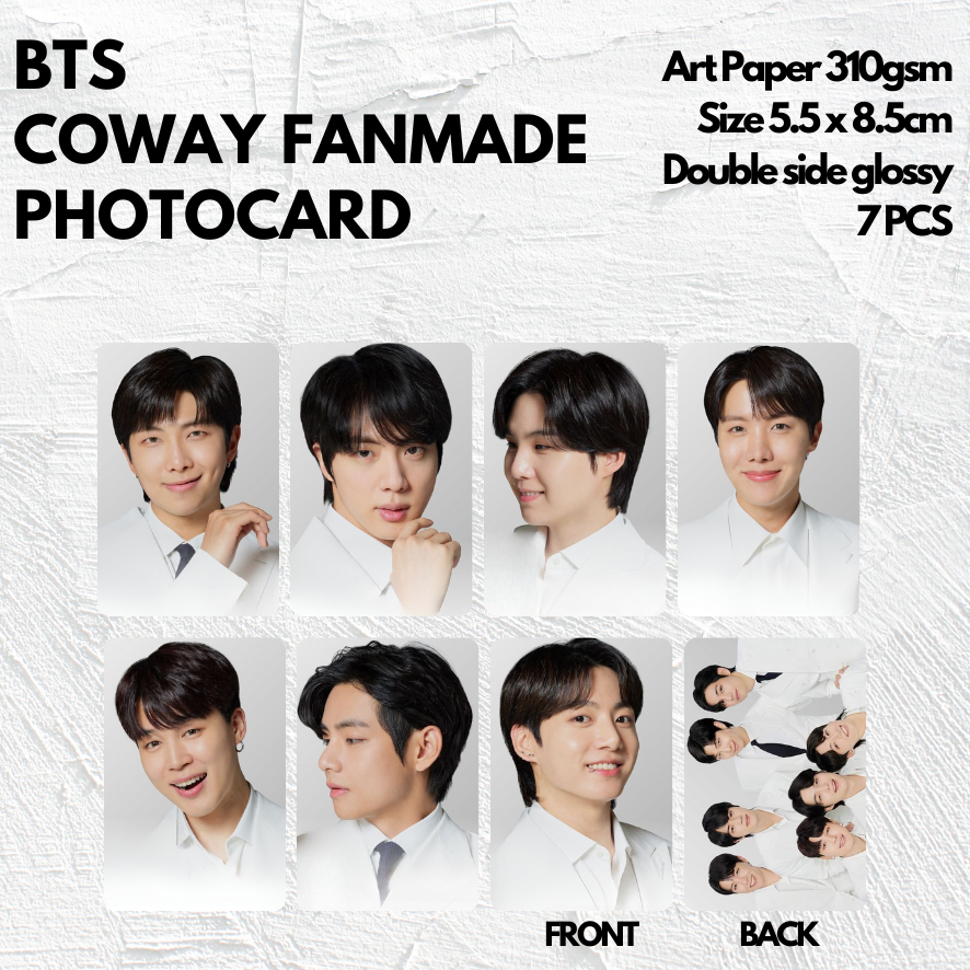 [KUKIRA] Photocard BTS Coway FANMADE