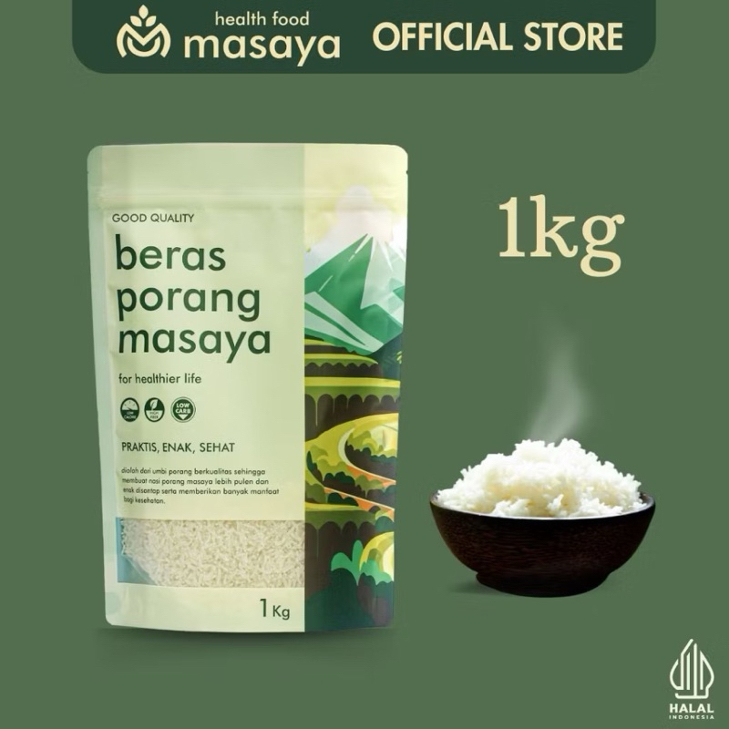 

MASAYA BERAS PORANG 1kg