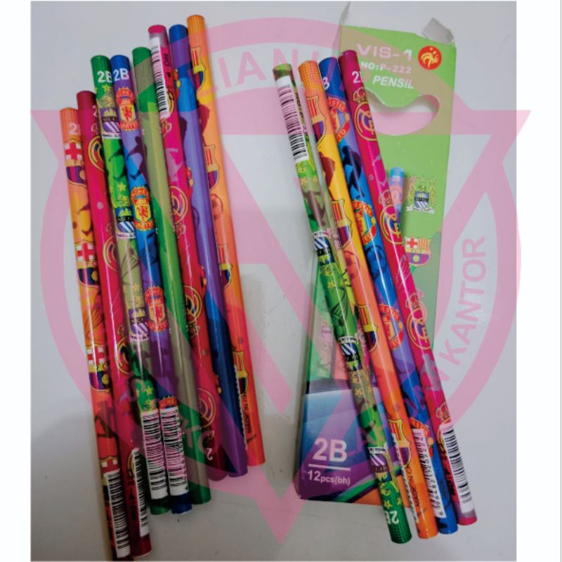 

vis-1 pensil murah karakter