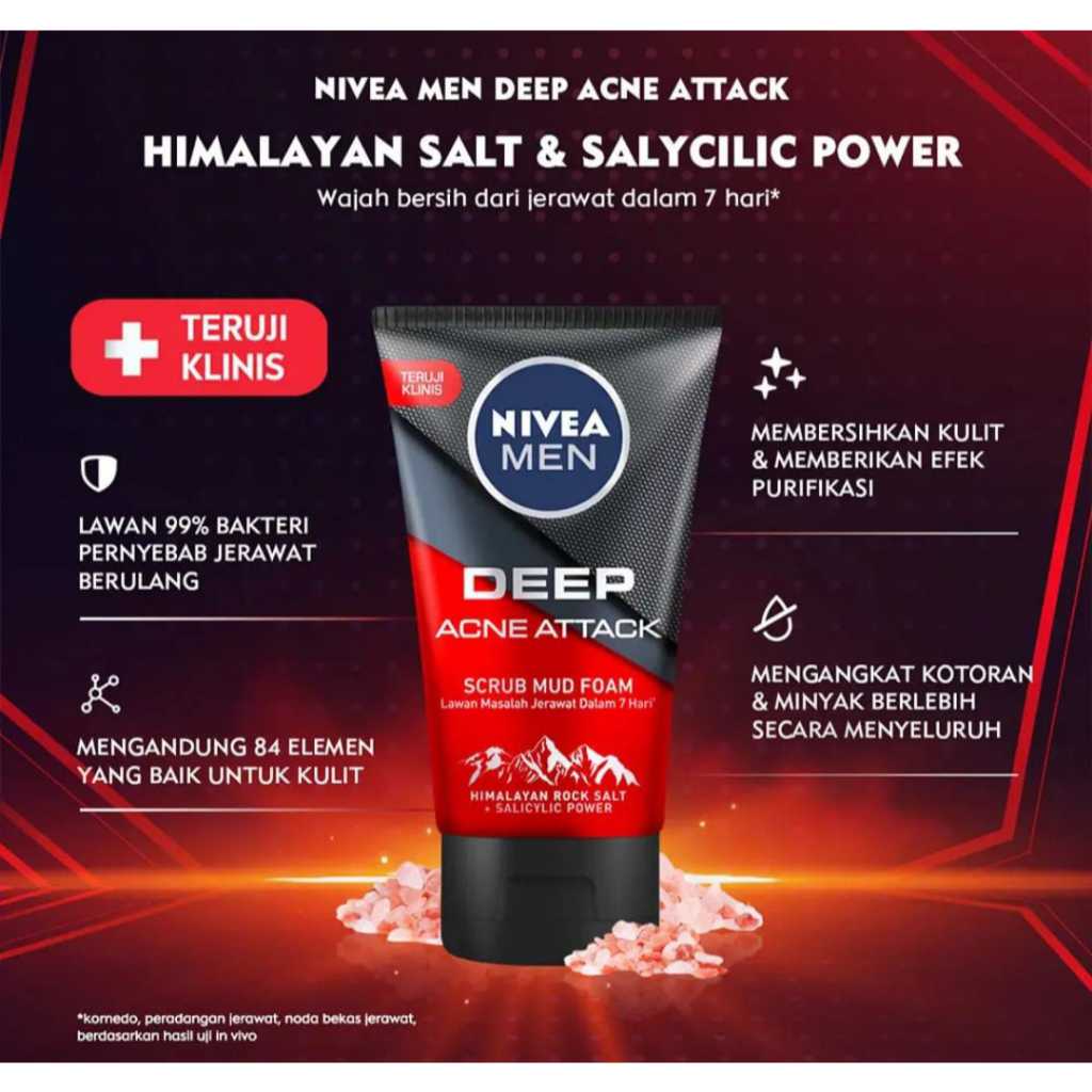 Nivea MEN deep acne attack 100ml