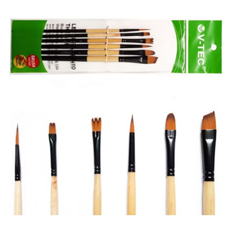 

KUAS V TEC SET 6 BERBAGAI BENTUK