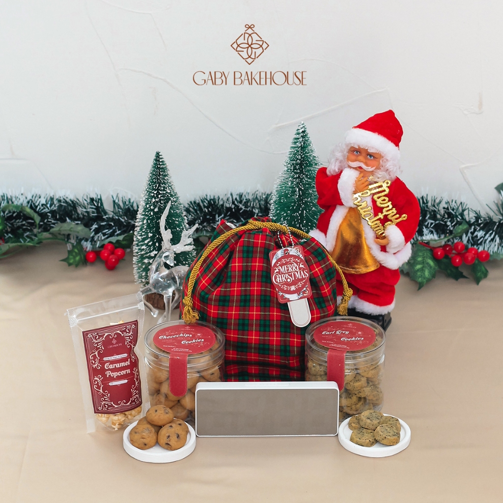 

MISTLETOE - Hampers Christmas Gift Set Kue Kering Natal Premium Christmas Cookies Bingkisan Souvenir Natal 2024