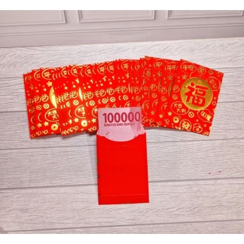 

ANGPAO MERAH IMLEK KEMASAN BOX ISI BANYAK ANGPAU MINI ANGPAO IMLEK