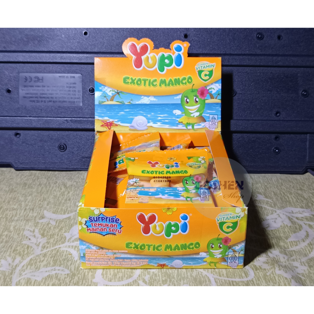 

YUPI Exotic Mango 1 Box Isi 24 pcs