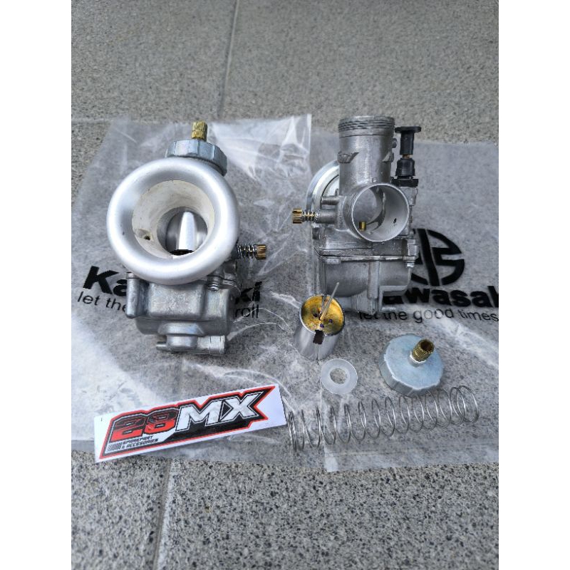 KARBU KARBURATOR NINJA PWL REAMER UKURAN 30MM SKEP UKURAN 28 BAHAN KUNINGAN HARD CROM SETINGAN GAMPA
