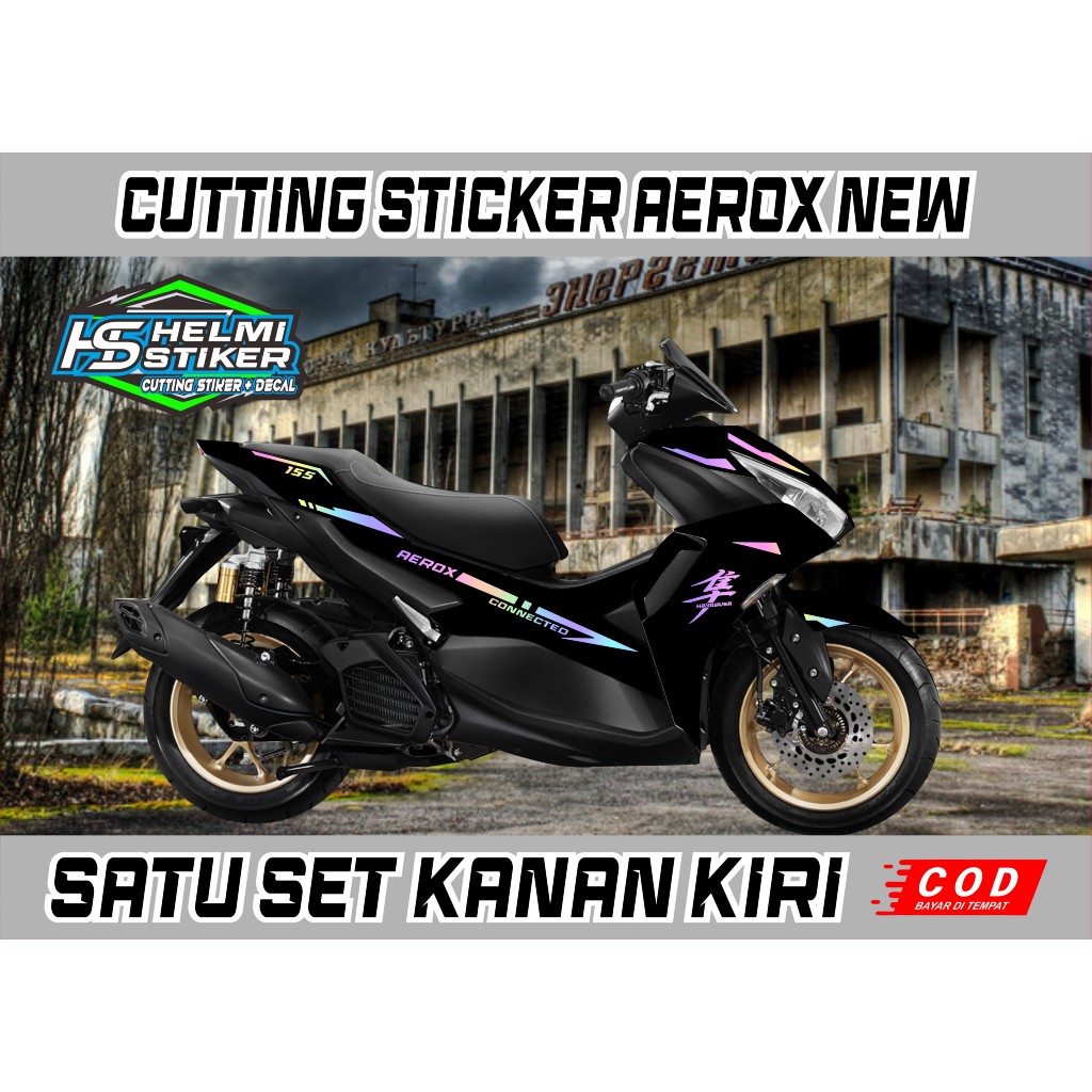 CUTTING STICKER/STRIPING AEROX 155 NEW || AEROX 155 NEW STRIPING VARIASI