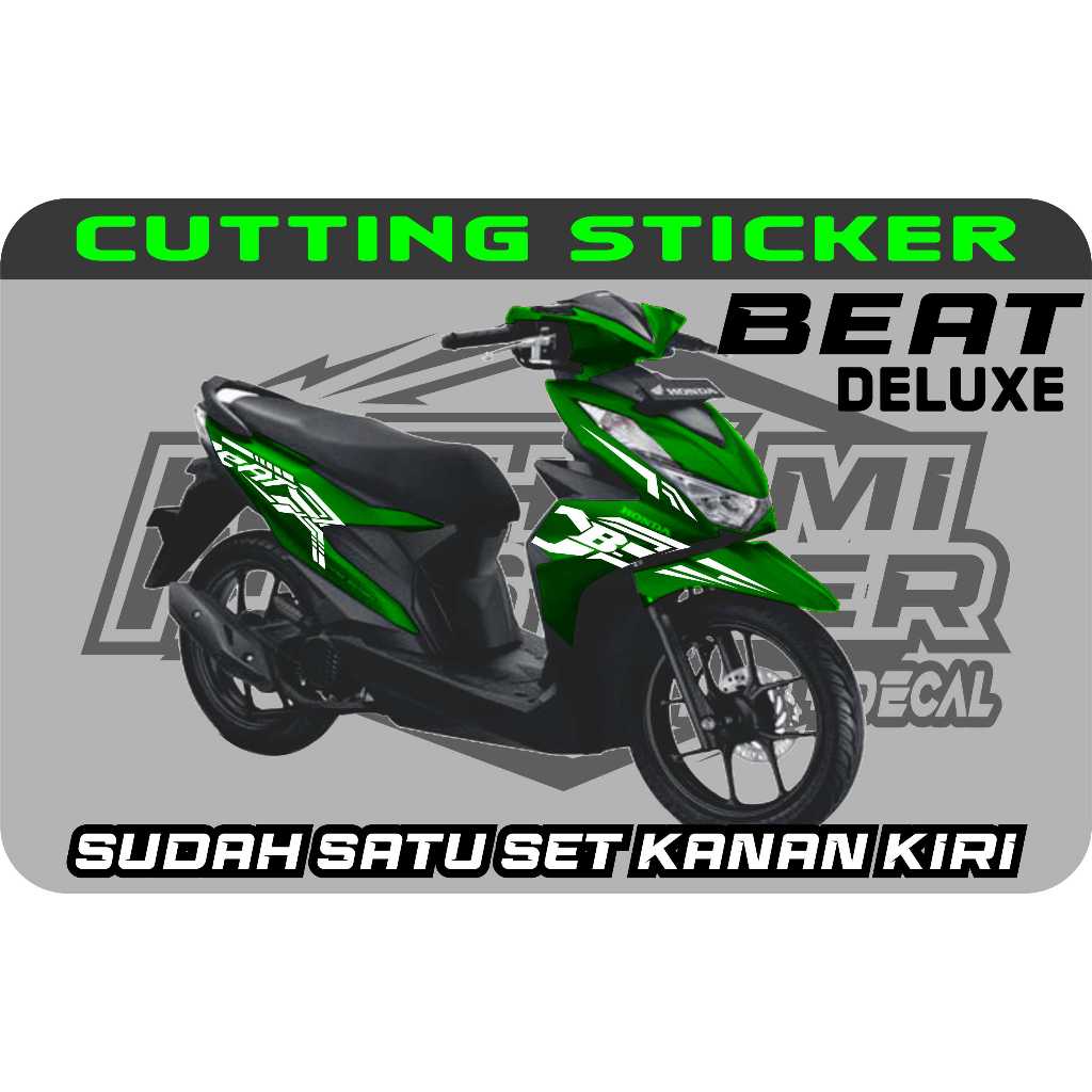 CUTTING STICKER/STRIPING BEAT DELUXE || BEAT DELUXE STRIPING VARIASI