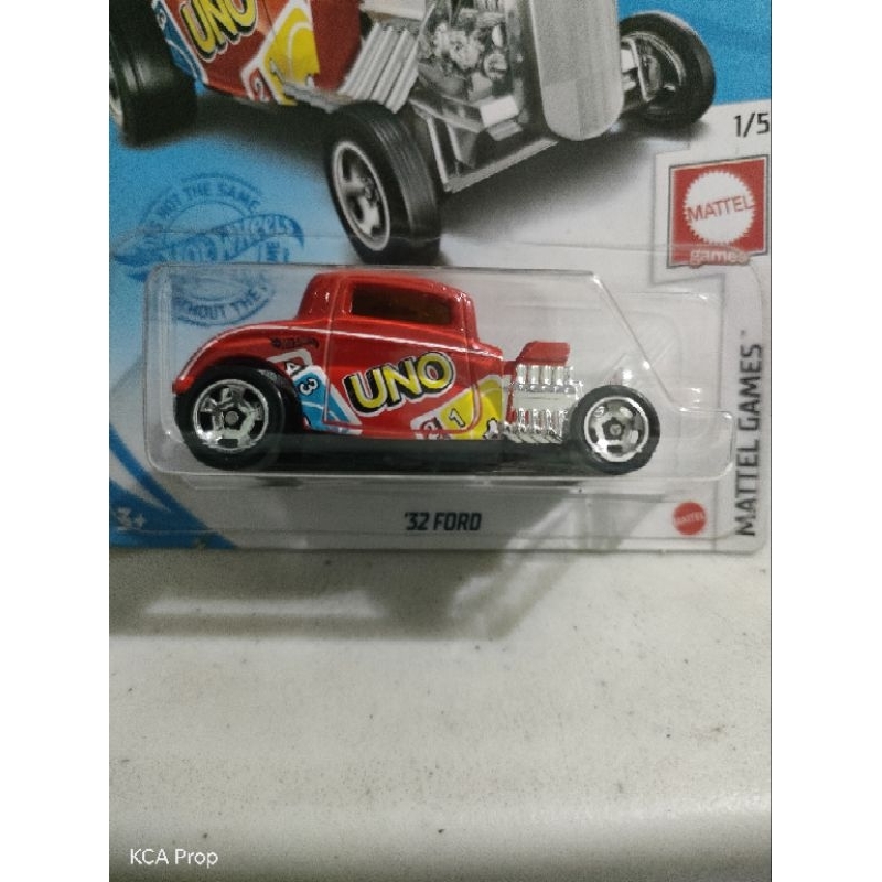 Hotwheels 32 Ford Uno Red Mattel Games