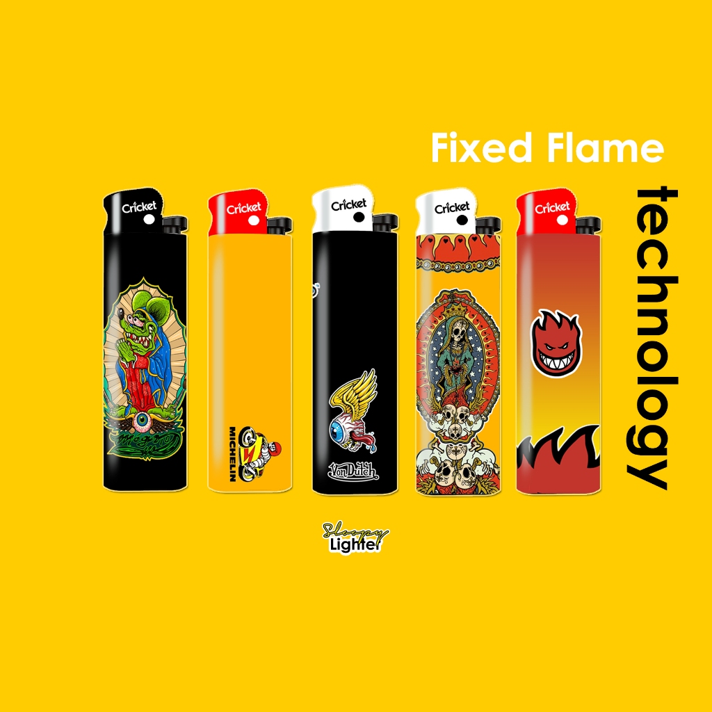 Sloopy - Lighter Cricket Korek Api Cricket Custom