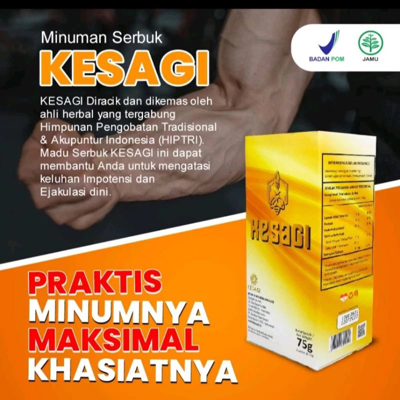 

1 Box Kesagi Obat Kuat Herbal Original BPOM